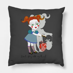 Marionette - don't play with my heart Pillow