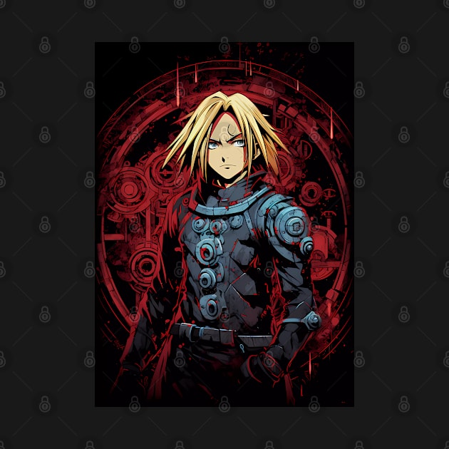 fullmetal alchemist brotherhood- edward elric action figure by FunartsbyM