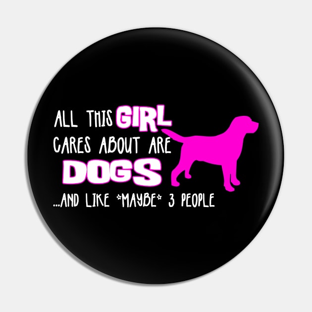 All this GIRL cares about are DOGS ....and like *maybe* 3 people Pin by The Lemon Stationery & Gift Co