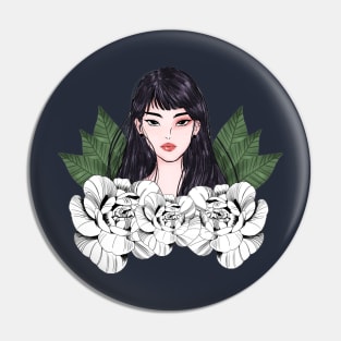 Woman Knight Pin