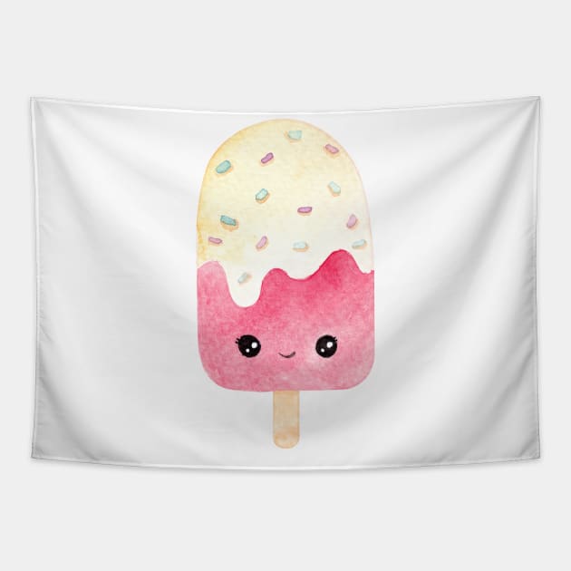 Cute popsicle Tapestry by shoko