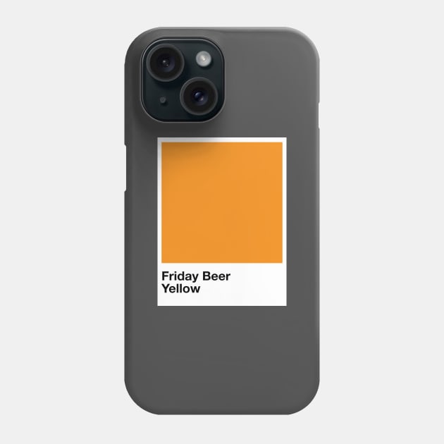 Pantone Friday Beer Phone Case by Perezzzoso