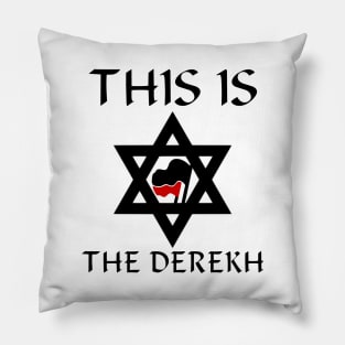 This Is The Derekh Pillow