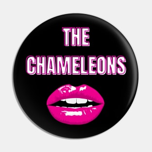 the chameleons red lips Pin