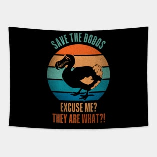 SAVE the DODOS Tapestry