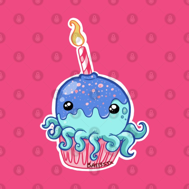 Octopus Cupcake by Bat13SJx