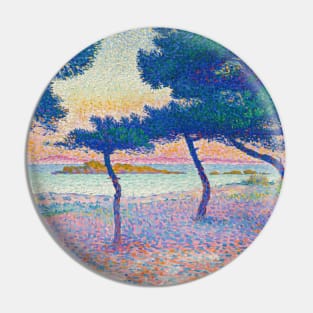 St. Clair Beach by Henri-Edmond Cross Pin