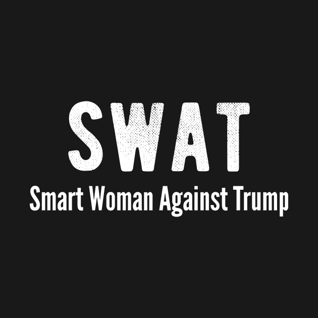 smart woman against trump by hananeshopping