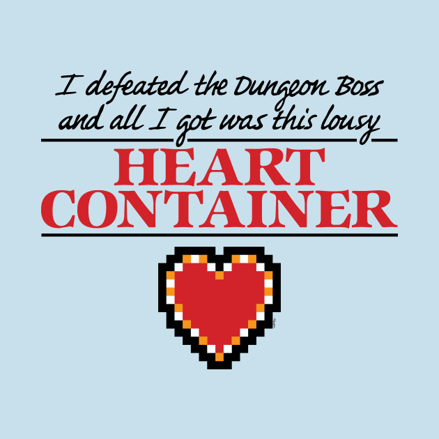 Lousy Heart Container by mikehandyart