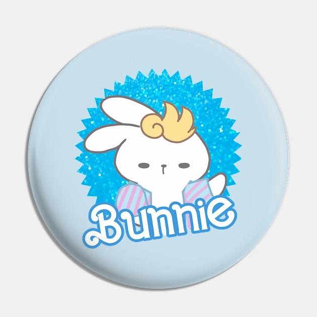 It's Kennie from Bunnie, Barbie Bunny Pin by LoppiTokki