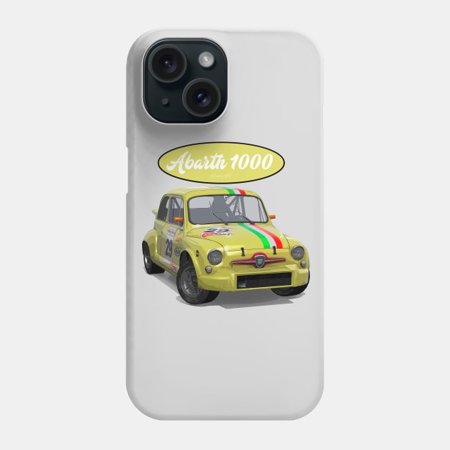 ABARTH 1000 29 Phone Case by PjesusArt