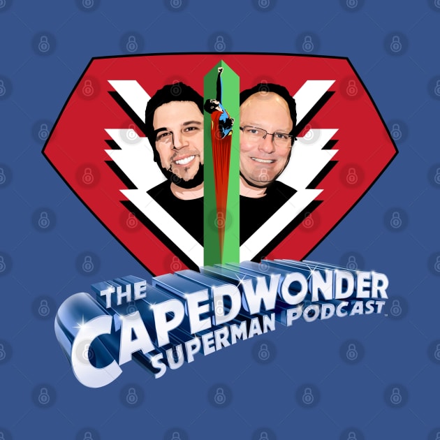 CapedWonder Podcast logo 2 by CapedWonder Treasures