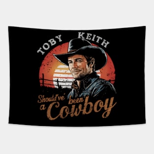 Toby Keith Should've Been a cowboy Tapestry
