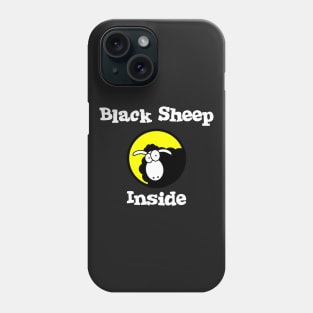 Black Sheep Inside Phone Case