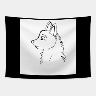 Lobo Solitario Tapestry