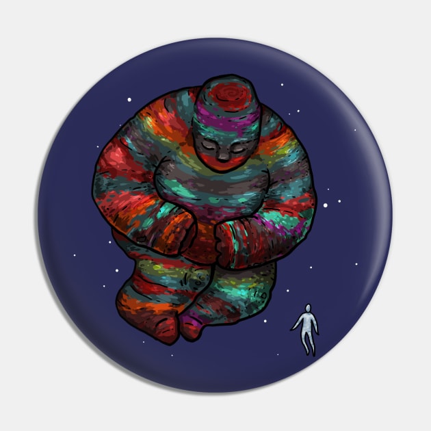 Sleeping Giant Pin by codrea