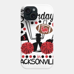 Saturdays in Jacksonville - JSU Gameday Phone Case