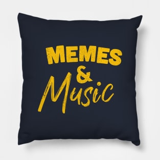 Memes & Music Pillow