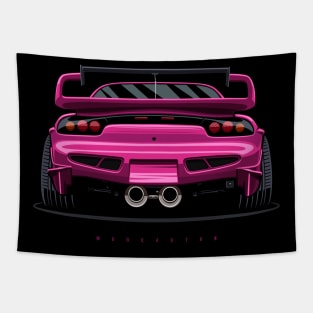 Pink Rotary Tapestry