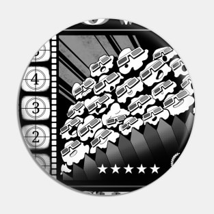 Retro Movie Night Pin