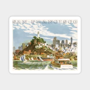 Vintage Travel Poster from San Francisco Magnet