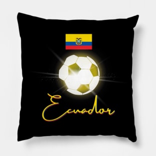 Ecuador Soccer Lover Pillow