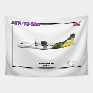 Avions de Transport Régional 72-500 - Precision Air (Art Print) Tapestry