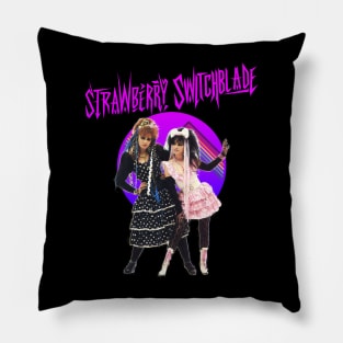 Strawberry Switchblade Pillow