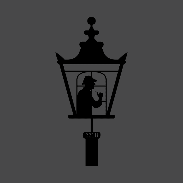 Sherlock Holmes Gas Lamp by No_One