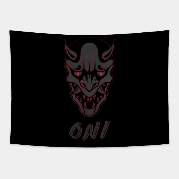 Oni Glow Tapestry by Bunchatees