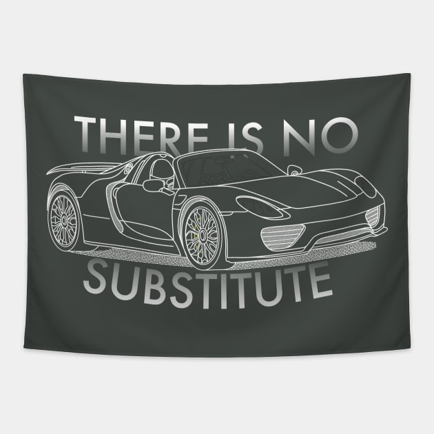 918 - There is No Substitute Tapestry by IbisDesigns