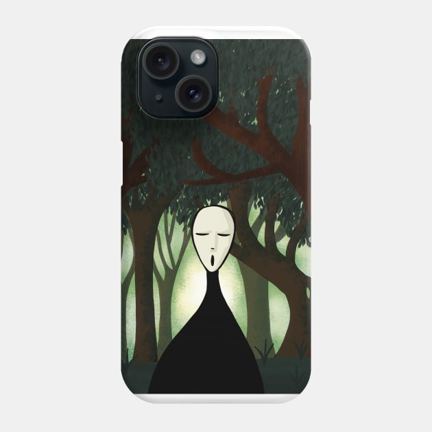 The visitor Phone Case by Racoart