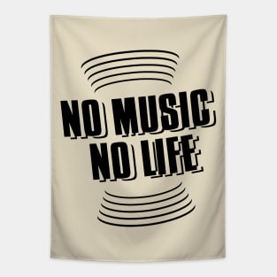 no music no life // Black v Tapestry