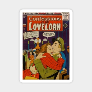 Vintage Confessions of the Lovelorn Cover Magnet