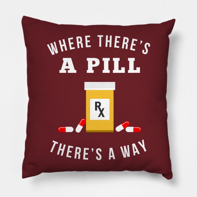 Pharmacist – Prescription Pills T Shirt Pillow by anothertshirtco