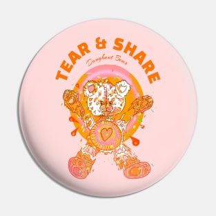 Tear & Share Bear Pin