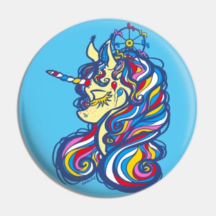 Carnival Unicorn Pin