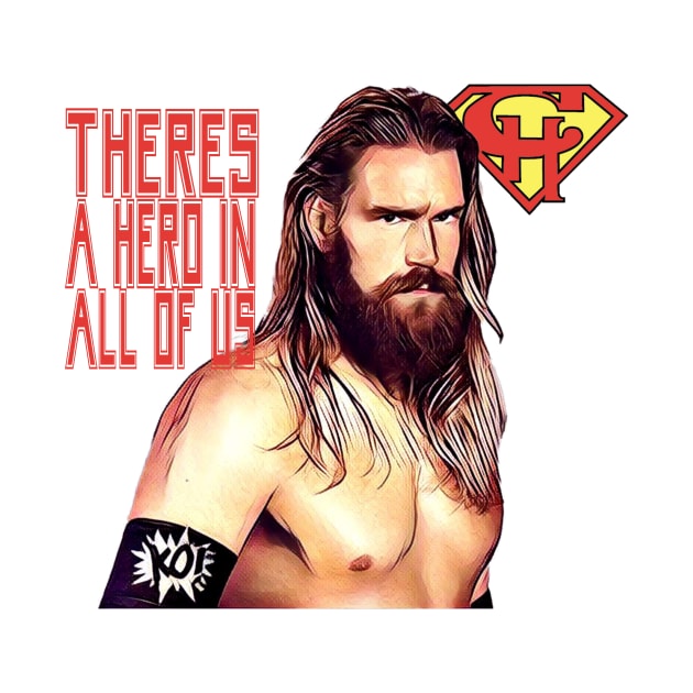 Chris Hero by awesomeniemeier