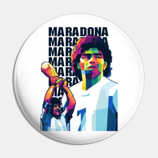 Diego Maradona Pin