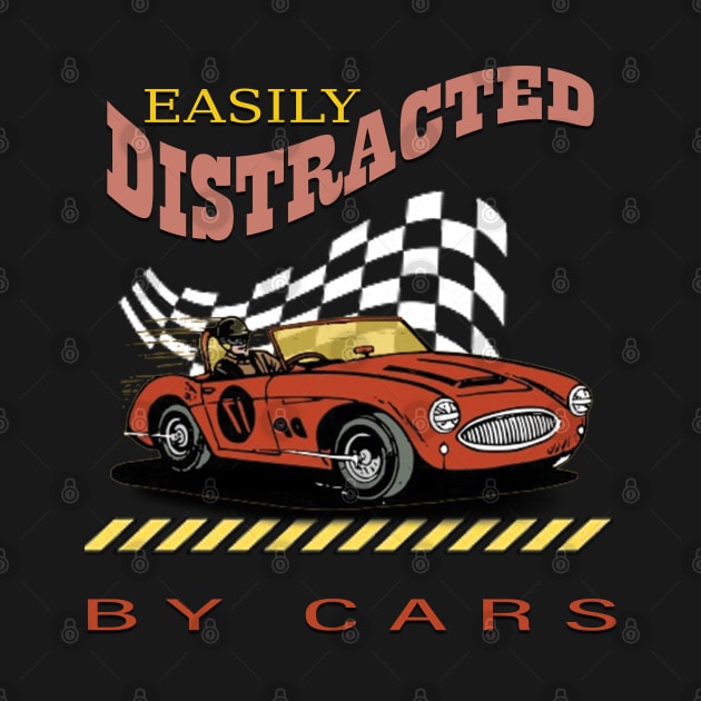 Easily distracted by cars by TeeText