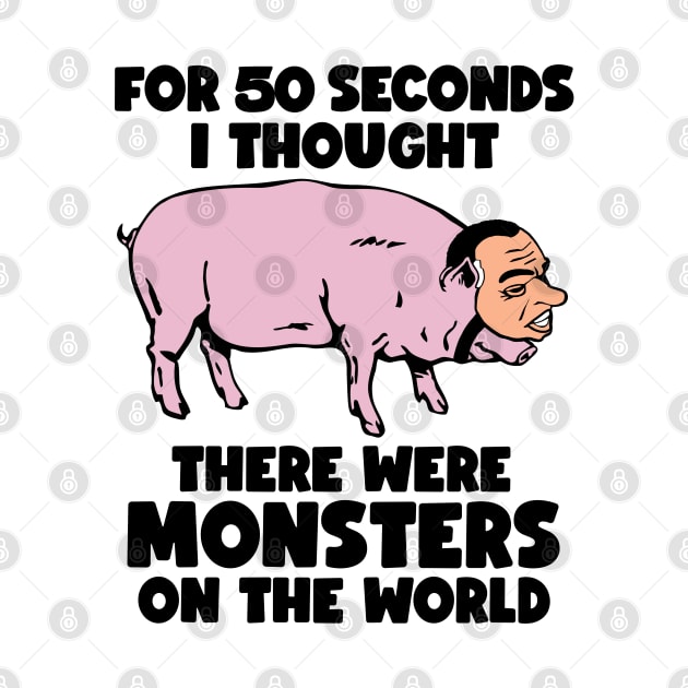 Nixon Pig / Monsters On the World by darklordpug