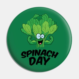 26th March - Spinach Day Pin