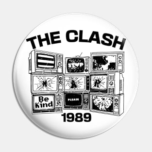 The clash TV classic Pin