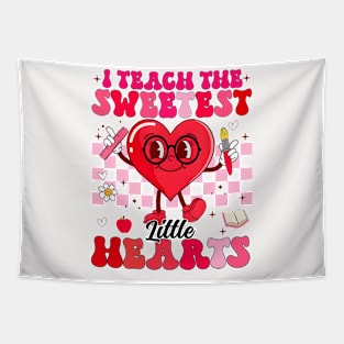 I Teach The Sweetest Little Hearts Valentines Day Teachers Tapestry