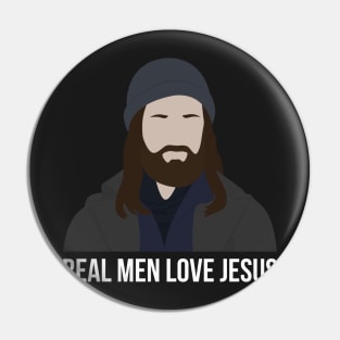 Real Men Love Jesus - The Walking Dead Pin