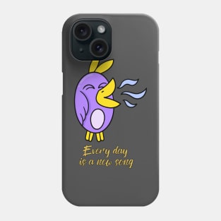 Every day is a new song Phone Case