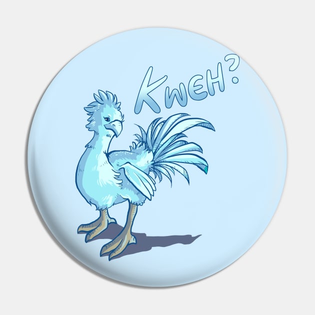 Chocobo - Blue Pin by Kmcewi20