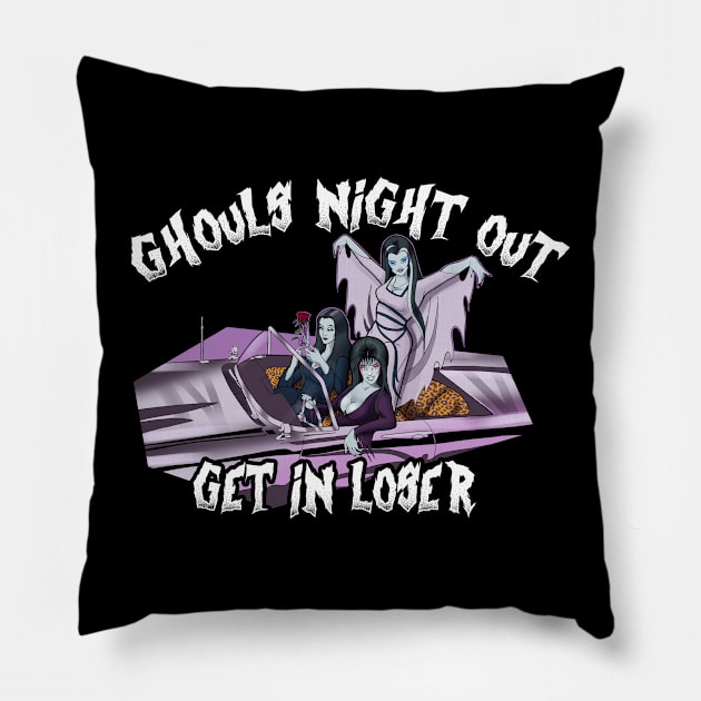 Ghouls Just Wanna Have Fun Pillow by sweetravin