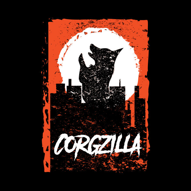 Watch Out It's Corgzilla by VBleshka