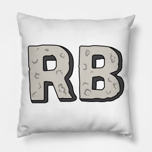 Rock Bottom Logo Pillow